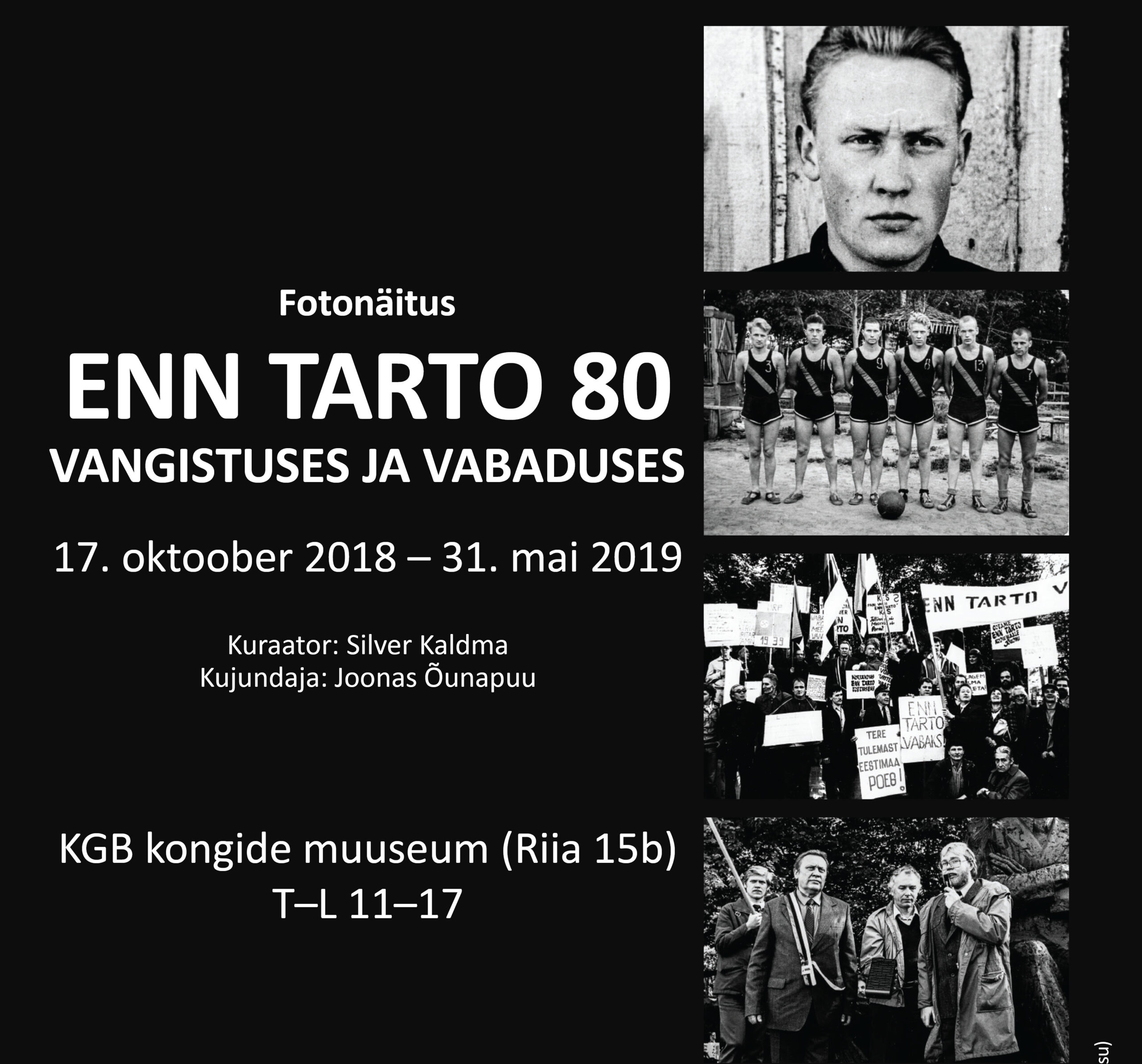 Photo Exhibition Enn Tarto 80. Imprisoned and Exonerated Tartu